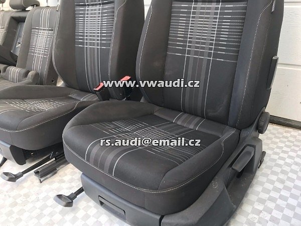 VW GOLF 7 VII Sedadla sedačky kompletní sada 5dvéř - 27