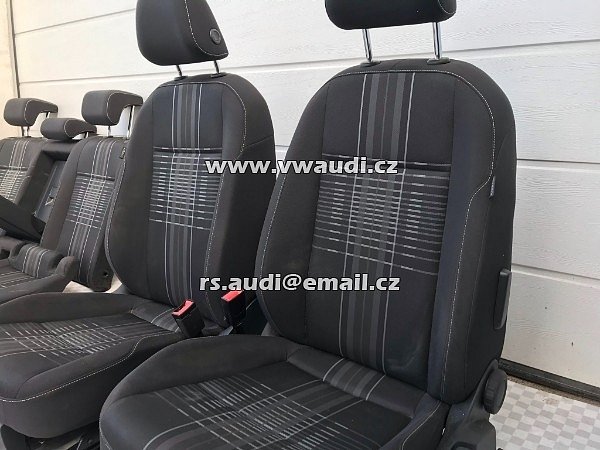 VW GOLF 7 VII Sedadla sedačky kompletní sada 5dvéř - 25