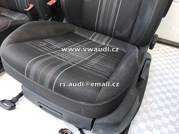 VW GOLF 7 VII Sedadla sedačky kompletní sada 5dvéř - 24