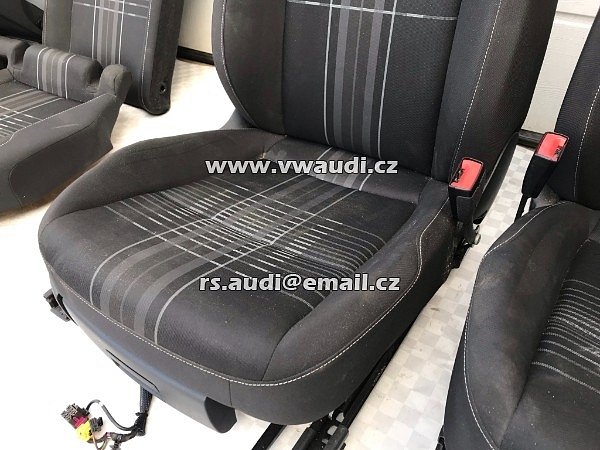 VW GOLF 7 VII Sedadla sedačky kompletní sada 5dvéř - 22