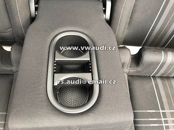 VW GOLF 7 VII Sedadla sedačky kompletní sada 5dvéř - 9