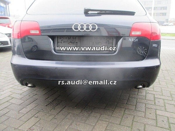 AUDI A6 AVANT (4F5, C6) 3.0 TDI výztuha nárazníku zadní hliník - 3