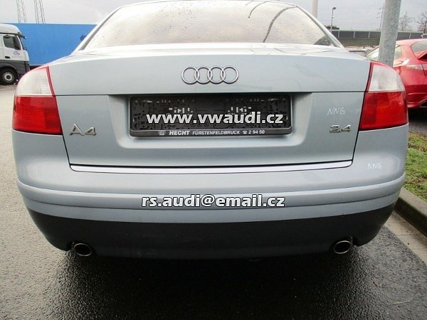 LY7RZadní nárazník Audi A4 B6 8E sedan CRYSTAL BLUE LY7R nárazník l - 3