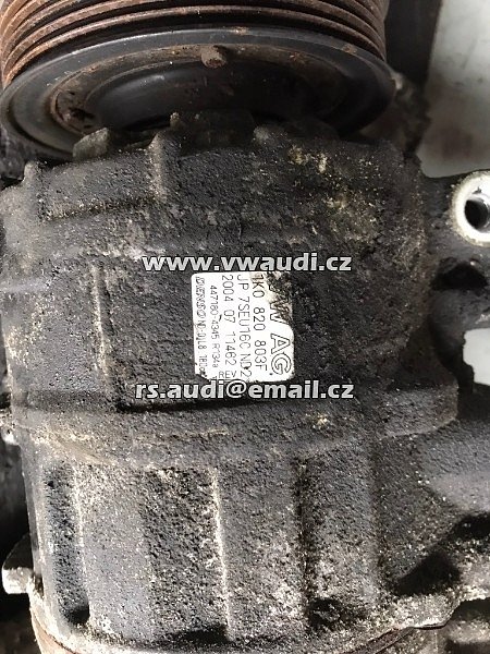 1K0 820 803 F  Kompresor klimatizace VW TOURAN 1 1.6 85 KW 115 PS benzín 05-200 - 4