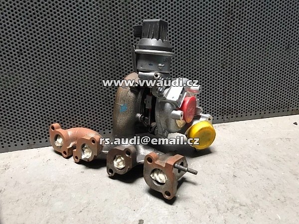 03L 253 056 VW Turbodmychadlo Turbo 2.0 TDI 03L253056 V 100 Nové BV43B-0208 KKK - 4