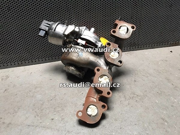 03L 253 056 VW Turbodmychadlo Turbo 2.0 TDI 03L253056 V 100 Nové BV43B-0208 KKK - 7