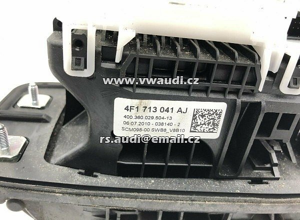 Audi a6 c6 Allroad 4f 05-11 řadící pákový mechanismus 4f1713041ac LHD automat - 2