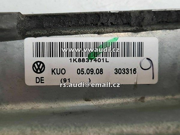  1K8 837 401 L Scirocco  stahovačka levá řidič  motoru levého předního okna 1K8837401L - 3