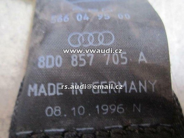 8D0 857 705 A  Audi A4 B5 pás 8D0857705A - 2