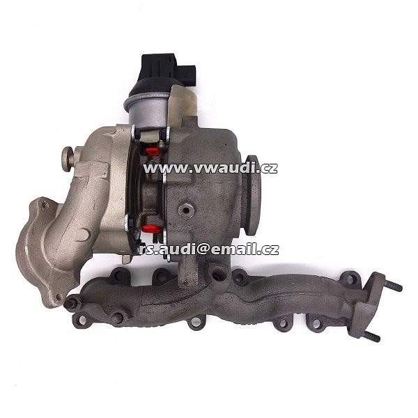 03L 253 016 F Turbodmychadlo Škoda Yeti 2.0 TDI DPF 103 kW 140 PS 03L253016F - 2