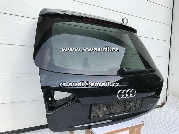 okno zadní integrovaná anténa Audi A4 8K B8 2012 13 14 facelift Avant  - 3