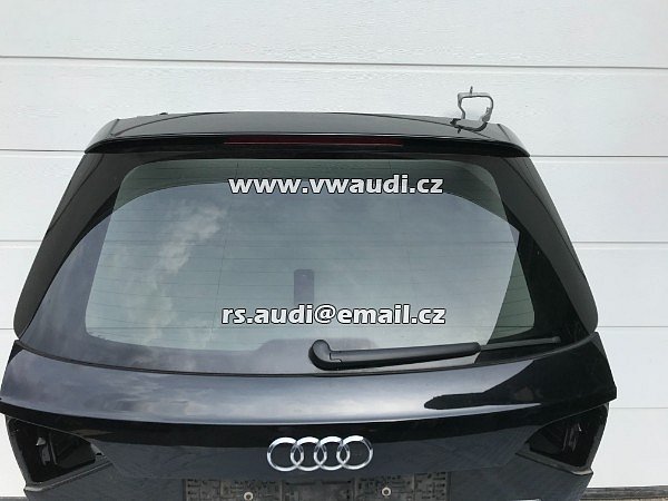 okno zadní integrovaná anténa Audi A4 8K B8 2012 13 14 facelift Avant  - 4