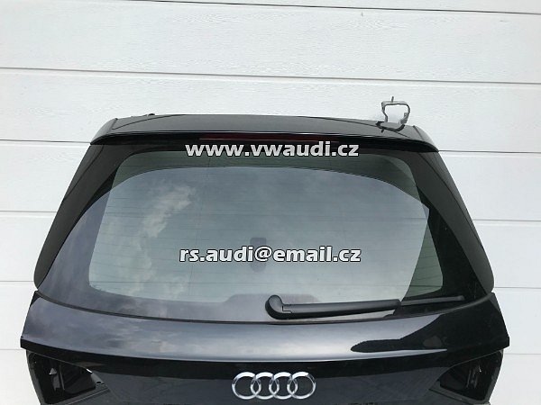 okno zadní integrovaná anténa Audi A4 8K B8 2012 13 14 facelift Avant  - 5