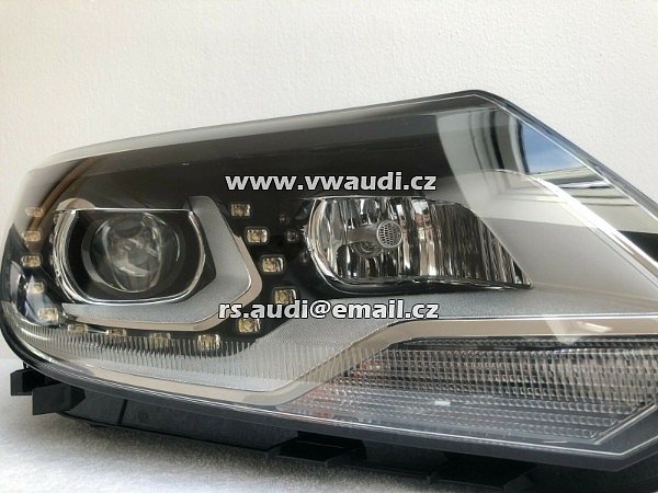 5N1 941 752 B VW Tiguan 5N Facelift Přední světlomet Bi-Xenon Afs LED  2015 - 3