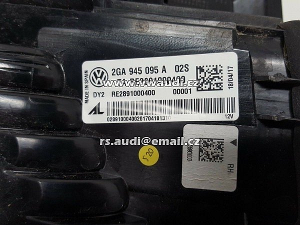 2GA945095A 2GA945095D levé zadní světlo VW T Roc LED zadní světlo LEVÉ levá zadní lampa  - 3