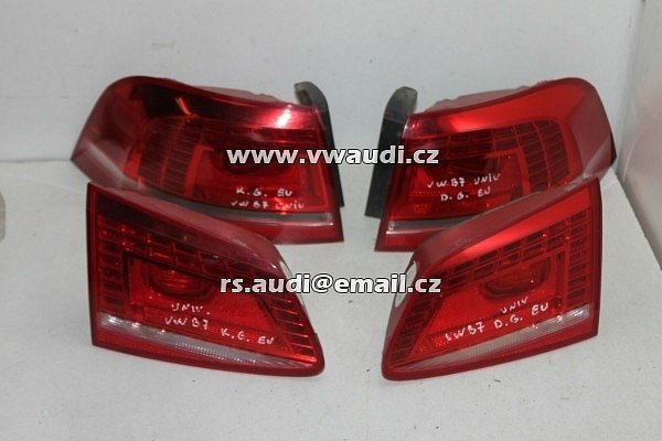 Zadní světlo uvnitř levé LED 3AF 945307E VW PASSAT VARIANT B7 3C  2011 12 13  - 4