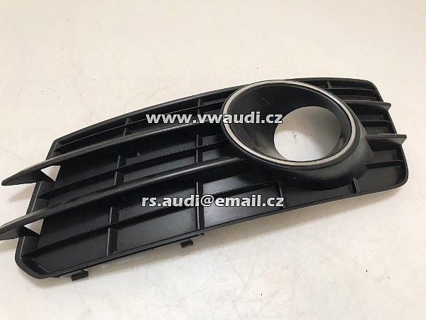 4G8 807 151   4G8 807 681 A kryt mlhovky přední nárazník Audi A7 4G levá strana + chrom - 3