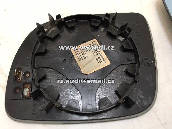 4A1 857 508 3FZ  sklíčko zrcátko AUDI  A3 A4 A6  - 4