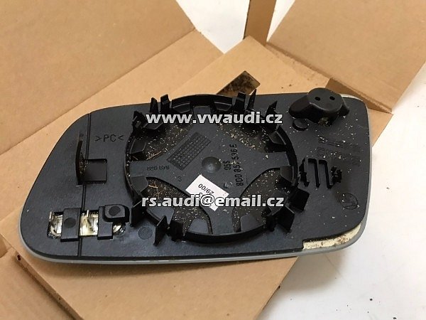 8D0 857 536 E sklíčko zrcátko Audi A4 B5 PRAVÉ  - 2