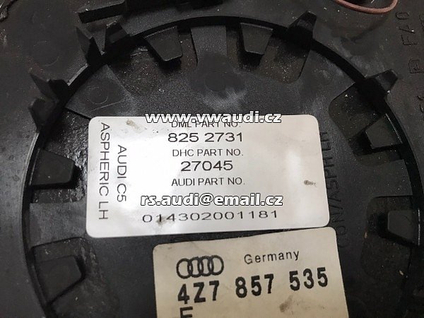 4Z7 857 535 E  Audi A6 4Z Allroad  sklíčko zrcátko  automaticky stmívatelné levé zatmavovací  - 10