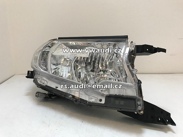 81130-60N10 Toyota Land Cruiser Prado lampa světlo přední pravé spolujezdec . - 12