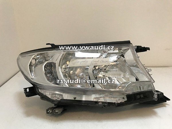 81130-60N10 Toyota Land Cruiser Prado lampa světlo přední pravé spolujezdec . - 20