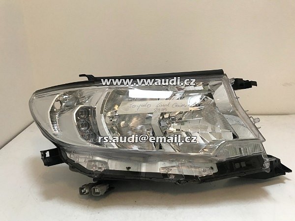  Toyota Land Cruiser Prado lampa světlo přední pravé spolujezdec . - 20