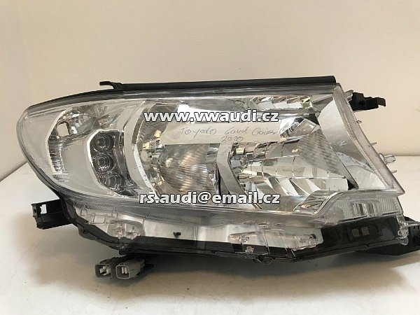  Toyota Land Cruiser Prado lampa světlo přední pravé spolujezdec . - 19