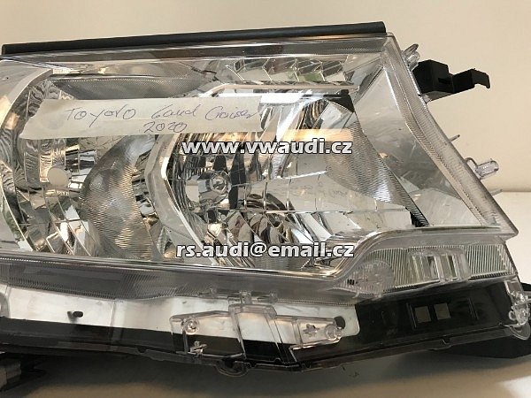  Toyota Land Cruiser Prado lampa světlo přední pravé spolujezdec . - 16