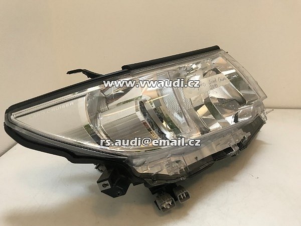 81130-60N10 Toyota Land Cruiser Prado lampa světlo přední pravé spolujezdec . - 15