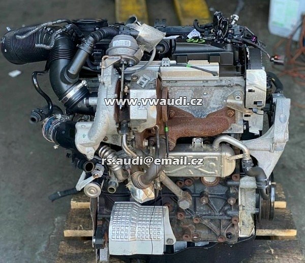 motor CFG VW Škoda Audi Seat motor 2.0 TDi 125 kW ze Superb II 3T - 2