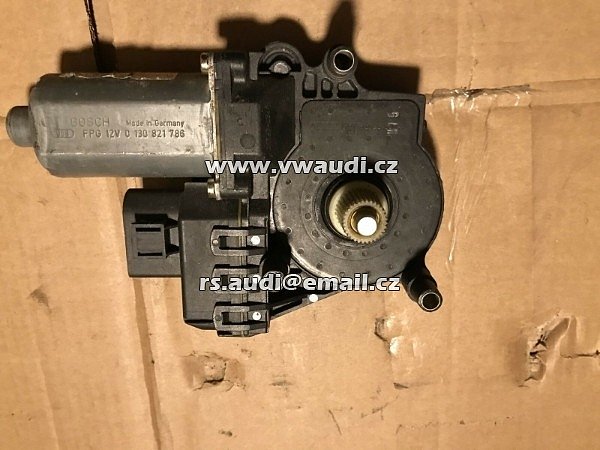 0130821787 Regulátor oken motor zadní levý Audi A4 B5 1996 97 98 99 2000 - 3