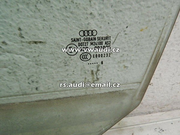 Audi A3 8P Sportback boční okno dveře okno přední levé řidič 2004 05 06 07 08 - 2