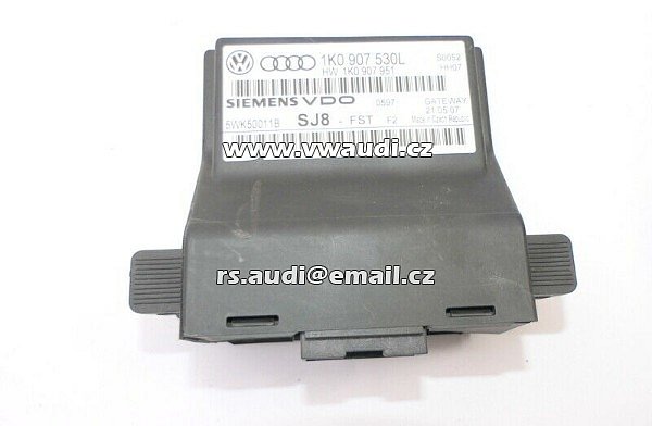 Diagnostické rozhraní VW Tiguan R 5N pro modul brány datové sběrnice 7N0907530AP  HW 7N0907530AK - 2