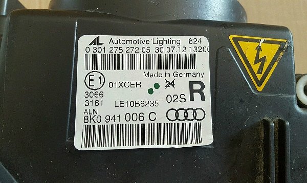 8K0 941 006C Audi A4 8K  BI Xenon 2011 - 5