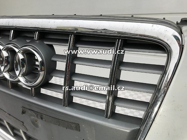 8K0853651D 1RR Audi A4 S4 (B8 8K) tuning chromovaná maska ​​chladiče přední maska  - 3