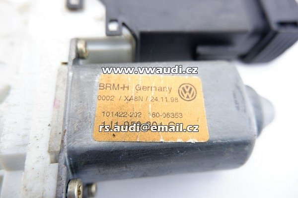 1J1 959 801 C VW Golf 4 Bora motor regulátoru oken přední levý - 2