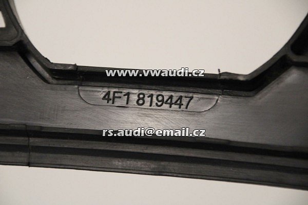 4F1 819 447 Audi A6 4F 2005 06 07 08 09 2010 kryt  kryt opláštění vodního deflektoru těsnění - 3