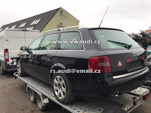 AUDI A6 2003 2,5 TDI BAU EUS FAD  barva LZ9W  náhradní díly  - 36