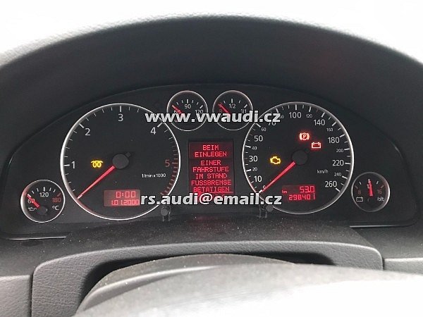 AUDI A6 2003 2,5 TDI BAU EUS FAD  barva LZ9W  náhradní díly  - 40