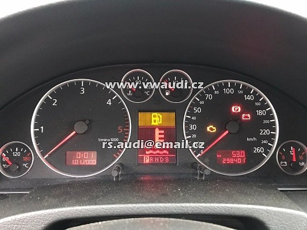 TACHOMETR  Audi A6 4B  2003 rychloměr  přístrojová deska - 5