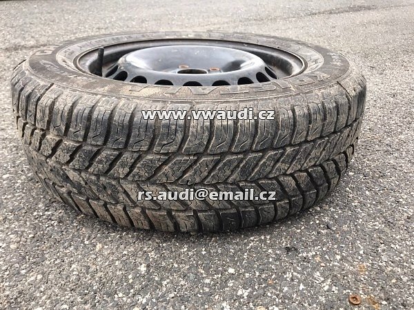 kolo disk ráfek rezerva Audi A4 A6 15&quot; 195 65 R15 ocelový 6 X 15 ET45 - 2