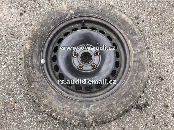 kolo disk ráfek rezerva Audi A4 A6 15&quot; 195 65 R15 ocelový 6 X 15 ET45 - 3