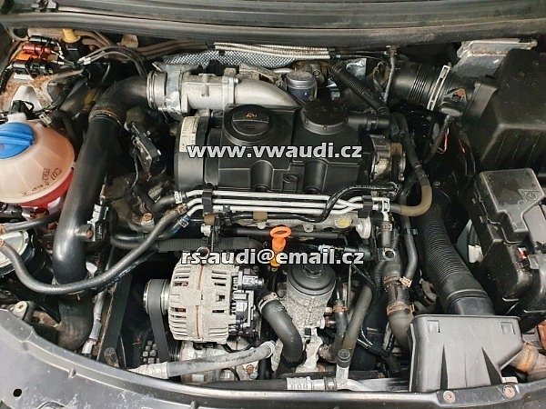 02Z 911 023Z VW Polo 9N3 Seat Ibiza Škoda Fabia II Roomster 1.4 TDI PD Motor BMS 80HP 59KW - 2