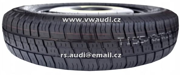  5QF 601 027 H  VW Tiguan II 5NA rezervní kolo nouzové kolo 145/85 R18 - 2