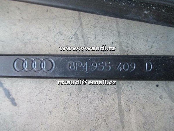  8P1955409E 8P1955410D Audi A3 8P ramínka stěračů - 2