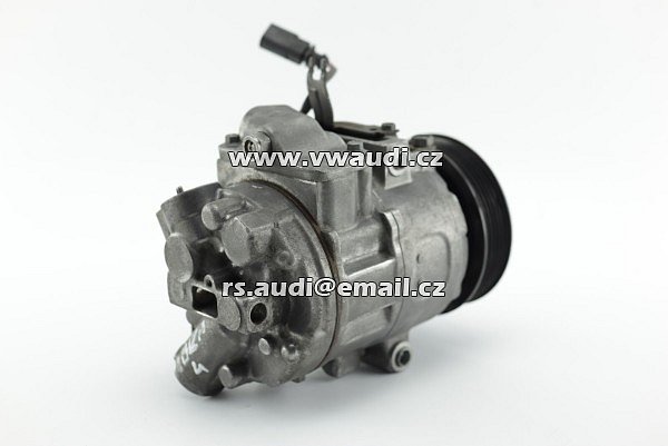 6Q0 820 808 G . JP6SEU14C ND1 Kompresor klimatizace VW Polo 9N3 Seat Ibiza Škoda Fabia Roomster 1.4 TDI PD motor BMS 80HP - 3