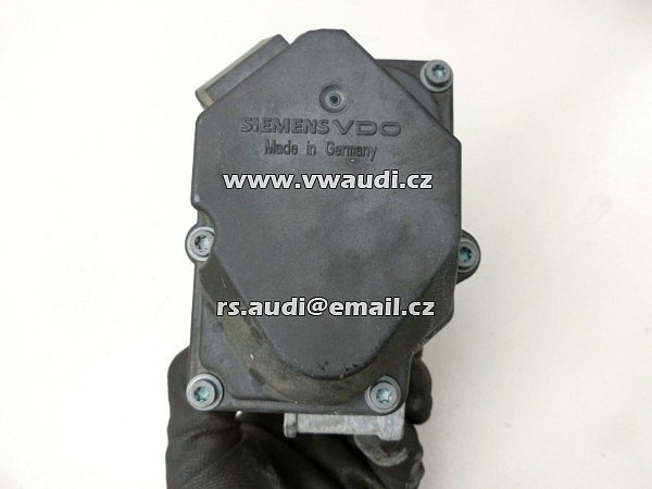 03G128063G  Klapka regulátoru škrticí klapky 03G128063A VW Passat B6 Golf 5 Audi A3 8P 1.4TDI 1.9T - 2