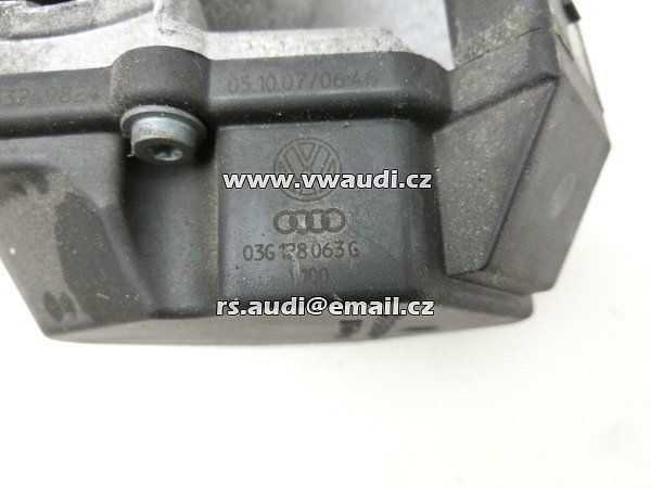 03G128063G  Klapka regulátoru škrticí klapky 03G128063A VW Passat B6 Golf 5 Audi A3 8P 1.4TDI 1.9T - 4