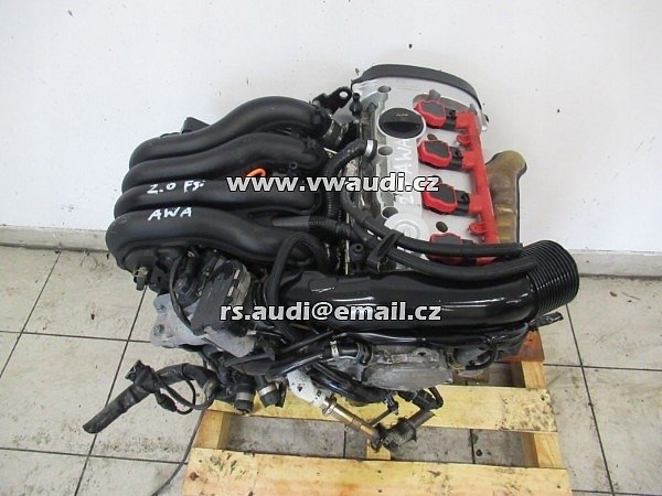 AUDI A4 B6 8E 2.0l FSI AWA 110KW Motor kabeláž 8E1971072NE - 8